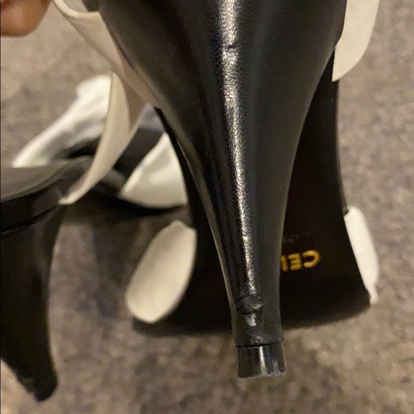 Celine triangle twist open toe sandal - Picture 4 of 8